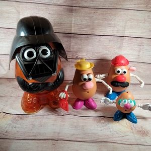 Mr. Potato Head Lot with Star Wars Storage